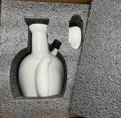 Creative Ceramic Human Shape Planter - Funny Penis Planter with Drainage, Stylish Peeing Pot for Indoor/Outdoor Piss Succulent Plant Pot, Gift for Father Friends Family, 5.4 Inches (White) - Image 7